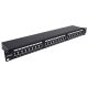 3. INTELLINET 24-Port Cat6a Patchpanel FTP 1HE black