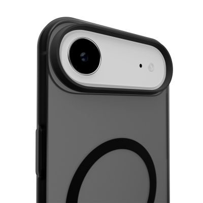 6. Puro Daylight Magsafe Compatible Silicone Case for iPhone 17 Air - Translucent Black