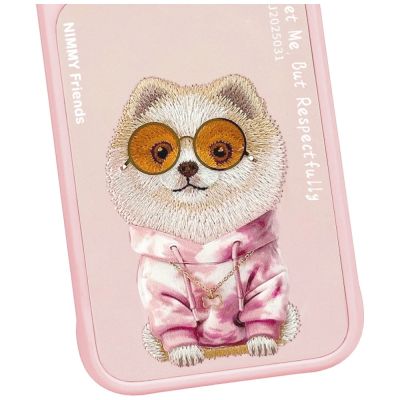 5. Nimmy Glasses Cool nag case for iPhone 17 Pro Max - pink