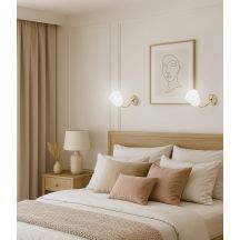Activejet AJE-EMILY 1P GOLD E27 wall lamp 1x40W