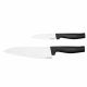 FISKARS SET OF 2 HARD EDGE PEELING AND CHEF'S KNIFE