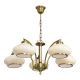 Classic Activejet RITA Pendant Ceiling Light, Patina, 5 x E27, for the Living Room