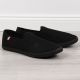 4. Men's black openwork slip-on sneakers NEWS