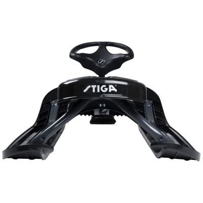 5. Black Stiga Snowracer Curve sled – kelkka, musta
