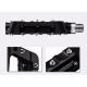 9. Rockbros 2017-12CBK Nylon Bicycle Pedal Set - Black