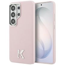 Karl Lagerfeld K Metal Logo MagSafe Case for Samsung Galaxy S26 Ultra - Pink