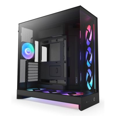 NZXT H9 FLOW RGB+ MIDI TOWER CASE WITH WINDOW BLACK
