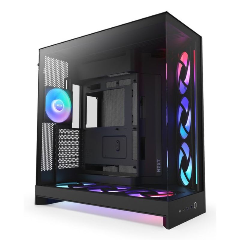 NZXT H9 FLOW RGB+ MIDI TOWER CASE WITH WINDOW BLACK
