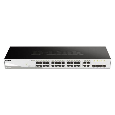 Switch D-Link DGS-1210-28/E 24 10/100/1000 Black