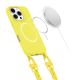 3. Tech-Protect Magnecklace MagSafe Case for iPhone 16 Pro - Yellow