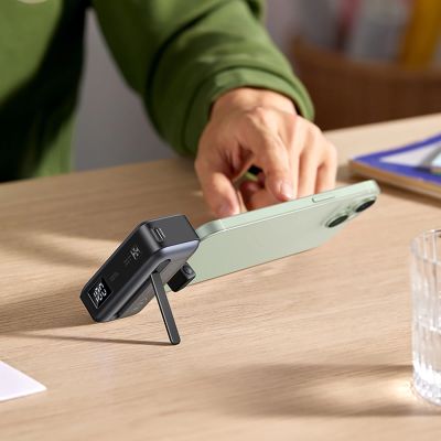 7. Ugreen PB503 5000mAh powerbank with USB-C port and integrated USB-C connector - gray