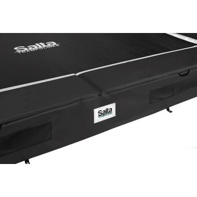 3. Salta Premium Ground Trampoline - 214x305cm - Black