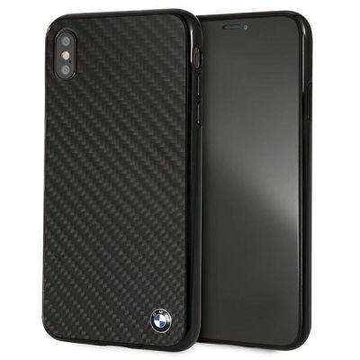 BMW Siganture Carbon Case for iPhone Xs Max - Black
