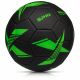 Meteor Spin 5 Soccer Ball Black/Green