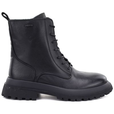 2. Women's leather ankle boots, insulated, black, Big Star UU274375