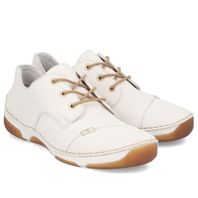 2. Rieker 55920-80 comfortable white women's shoes