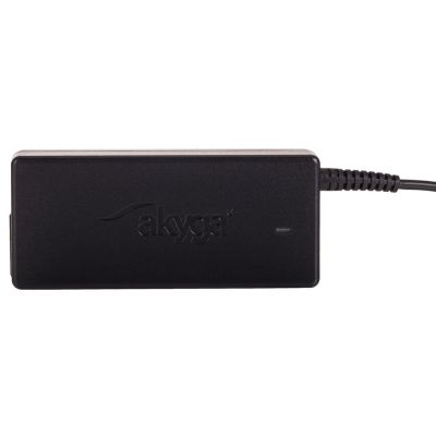 5. Akyga AK-ND-01 AC Adapter for Acer, Asus, BenQ, DELL, Fujitsu-Siemens, HP, IBM, Lenovo, Toshiba Notebook (19V; 3.42A; 65W; 5.5mm x 2.5mm)