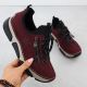 2. Comfortable women's burgundy shoes Rieker 45973-36
