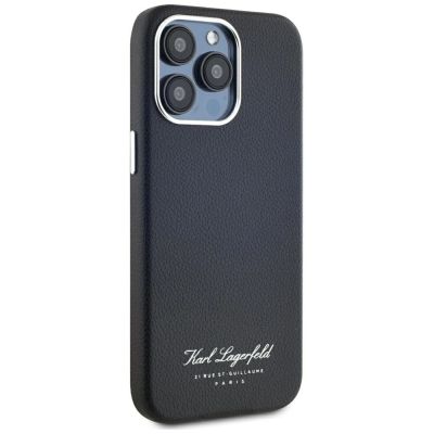 4. Karl Lagerfeld hotel RSG iPhone 15 Pro case - black