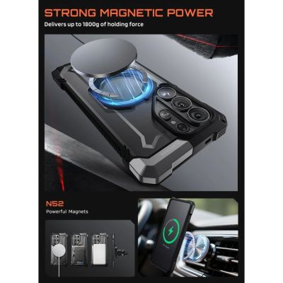 3. Supcase UB Grip Mag MagSafe Case for Samsung Galaxy S26 Ultra - Black