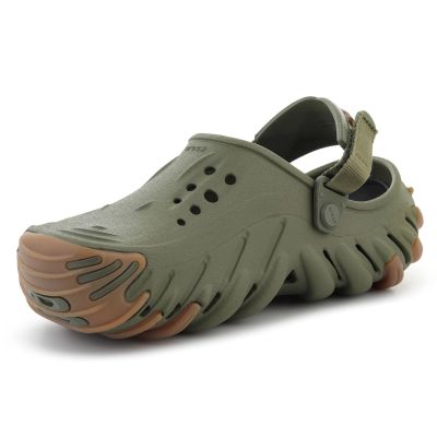 3. CROCS ECHO GUM RO CLOG ARMY GREEN 211675-309
