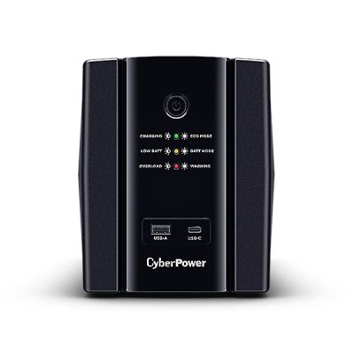 2. CyberPower UT1500EG UPS line-interactive technology 1.5 kVA 900 W 4 x mains sockets