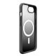 7. Puro Gradient MagSafe Silicone Case for iPhone 16e/17e - Black