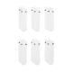 Nike Everyday Cush Crew Kids Socks 6 Pairs White SX6910 100