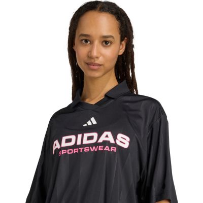 5. adidas Tiro Q4 Polo Women's T-Shirt Black JN2749
