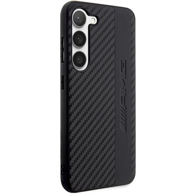 4. AMG AMHCS23MBLSCA S23+ S916 black/black hardcase Carbon Stripe&Embossed