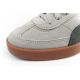 6. Puma Club II Era men's sports shoes, leather sneakers, gray