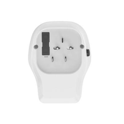 3. GEMBIRD UNIVERSAL TRAVEL ADAPTER 20W, WHITE