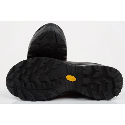 9. Aku men's trekking sports shoes Adapta Gore-tex leather black orange