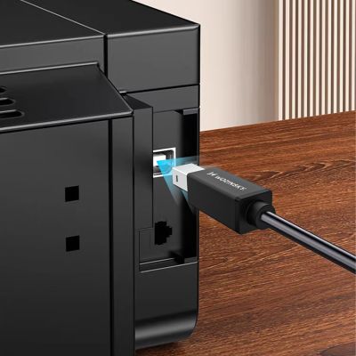 5. Wozinsky WKDDY1S USB-B - USB-C Cable 1m - Black