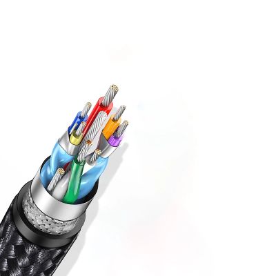 3. Ugreen US385 USB-A / USB-C 90º 5Gb/s 3A 1m angled cable - black