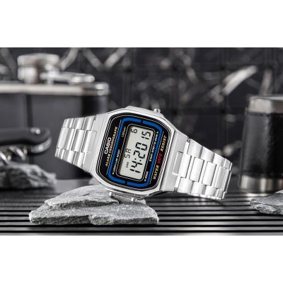 13. CASIO A164WA-1VES Unisex Watch