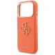 6. Guess FW Resin Logo Case for iPhone 17 Pro Max - Orange