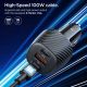 4. Spigen Essential EV1133 3-port car charger - black