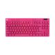 9. Logitech PRO X TKL Keyboard Pink