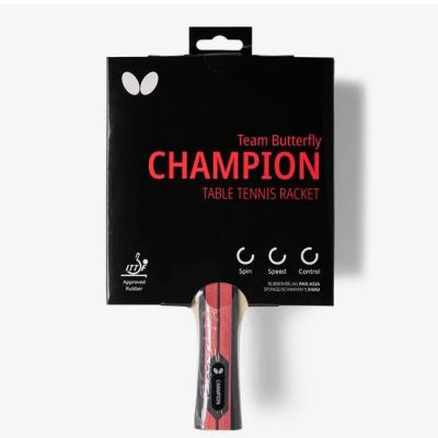 2. Butterfly Team Champion Table Tennis Bat