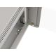 10. Wall-mounted installation rack cabinet 19" 9U 540x350 gray glass door LANBERG (FLAT PACK)