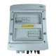 DCAC hermetic IP65 EMITER connection box with Noark 1000V DC surge arrester type 2, 2 x PV string, 2 x MPPT // Noark AC limiter type 1+2, 10A 3-Ph