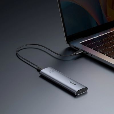 17. Baseus FlyJoy M.2 NVMe 10Gb/s SSD Caddy - Gray