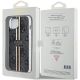 8. Guess IML 4G Gold Stripe case for iPhone 15 Plus / 14 Plus - black