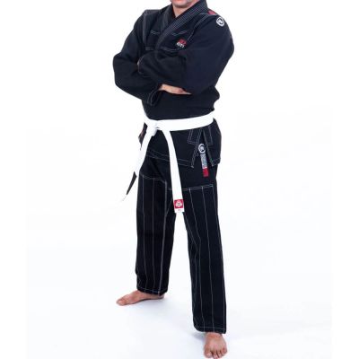 5. Kimono / GI for BJJ training - Black DBX ELITE A0 + A0 BELT