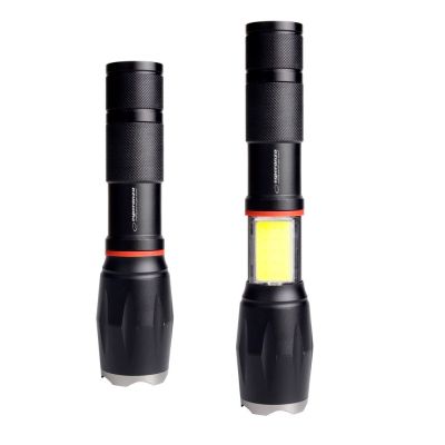 19. ESPERANZA ALUMINUM FLASHLIGHT WITH SIDE LIGHT COB DIONE EOT070