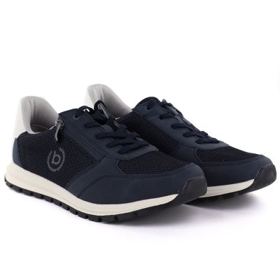4. Men's lightweight sneakers with zipper, navy blue, Bugatti 325-ATL02-2500-4100