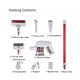 3. Jimmy JV51 Cordless Upright Vacuum Cleaner Red and White