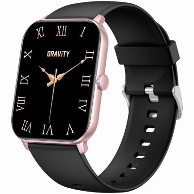 Smartwatch Gravity Rose Gold Black GT36-3