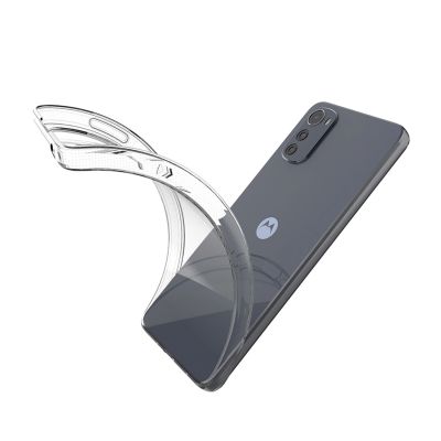 8. Ultra Clear 0.5mm case for Motorola Moto E32 thin cover transparent